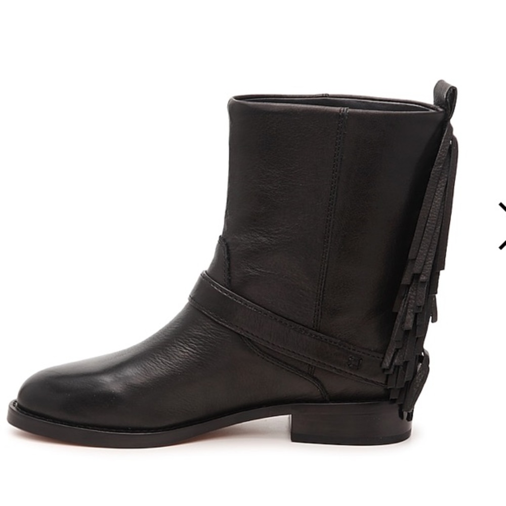 Rebecca Minkoff NWT Sanura Leather Fringe Boot - Picture 5 of 12